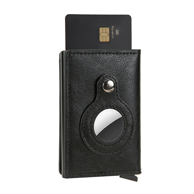 Amazon's New Rfid Apple Tracker Protective Cover Airtag Locator Card Bag Credit Card Holder Wallet Amazon's New Rfid Apple Tracker Protective Cover Airtag Locator Card Bag Credit Card Holder Wallet