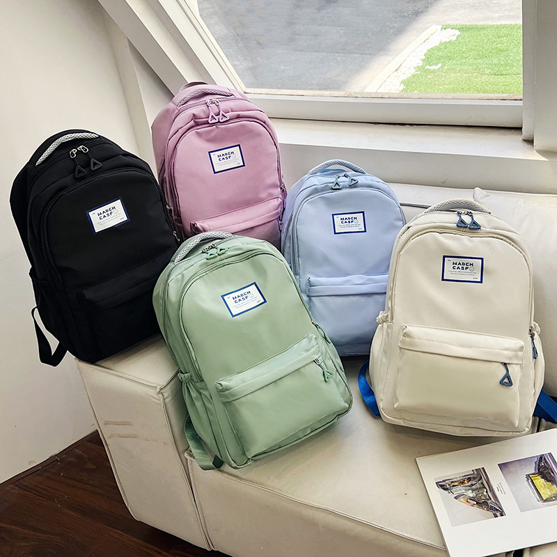 Mochila de comercio exterior para mujeres de gran capacidad, mochila de hombro para computadoras de viaje, nicho universal, mochila de estudiantes universitarios, ocio ligero