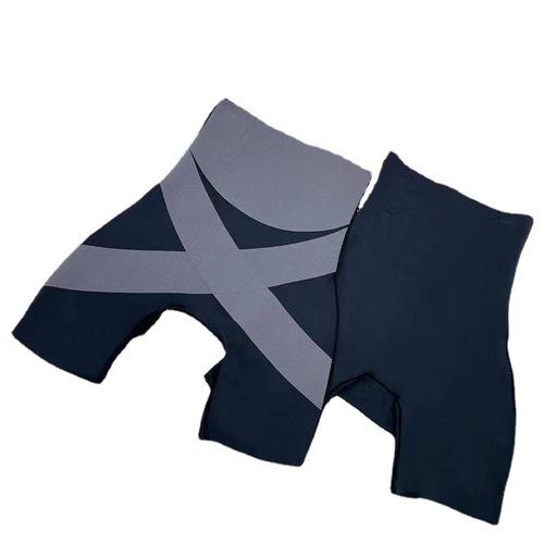 Kaka 3.0 Cross Suspension Hip Lifting Pants Ice Silk High Waist Abdominal Control Pants Women's Body Shaping Belt Non-rolling Safety Pants