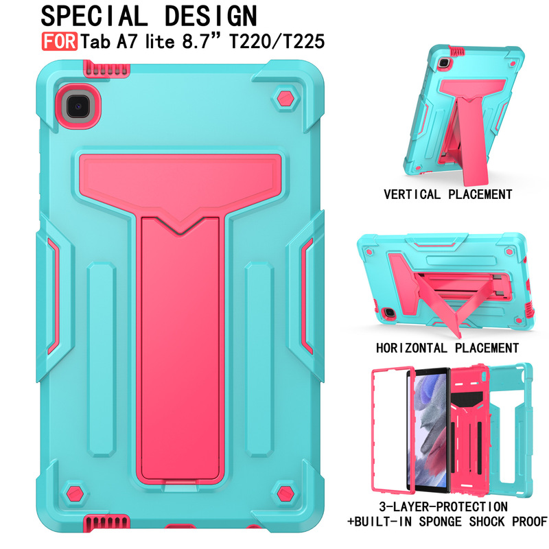 Suitable for Samsung Galaxy Tab A7 Lite Tablet Protective Case 8.7inch T-Type T220/T225 Horizontal and Vertical Case