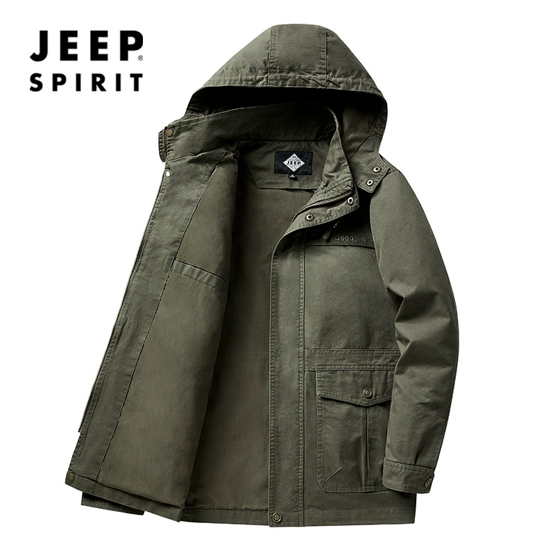 Мужская новая осенне-зимняя хлопковая стираная куртка с капюшоном, мужская молодежная повседневная куртка для молодых и средних лет 88508JP