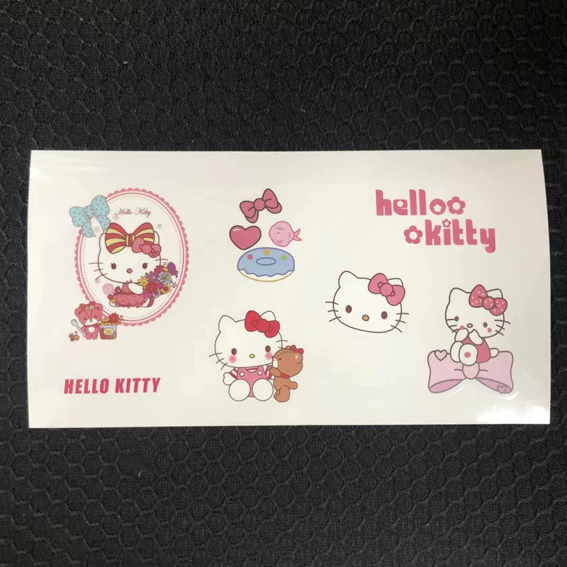 Мультяшная Sanrio Hello Kitty водонепроницаемая наклейка креативная высокая стоимость чашки воды наклейка декоративная наклейка