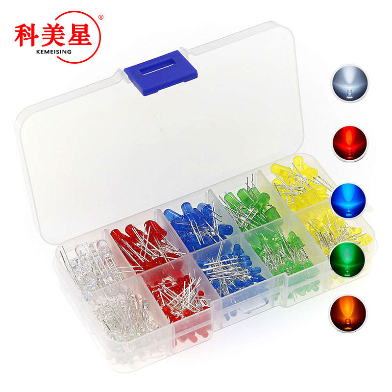 [F3 F5 3mm/5mm LED 500 100 5 500PCS]