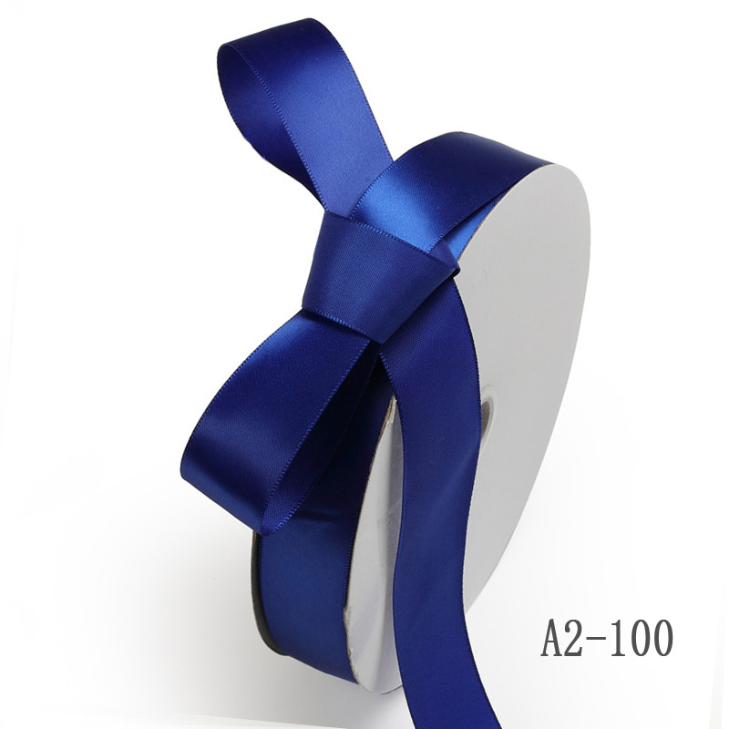 Poliéster cinta arco flor arte paquete seda cinta embalaje Decoración Accesorios caja regalo embalaje cinta al por mayor