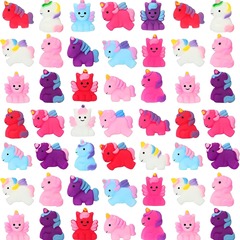 アマゾンユニコーンカラーつまみ音楽TPRアニメ動物団子ストレス解消発散玩具学前プレゼント