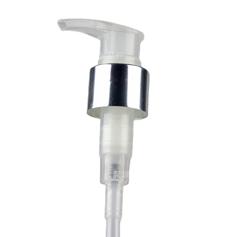 Dispensador de loción Bomba de tornillo de plástico de prensa Bomba de tornillo de aluminio electroquímica 24/410 Bomba de presión de sub-embalaje de Gel de Ducha