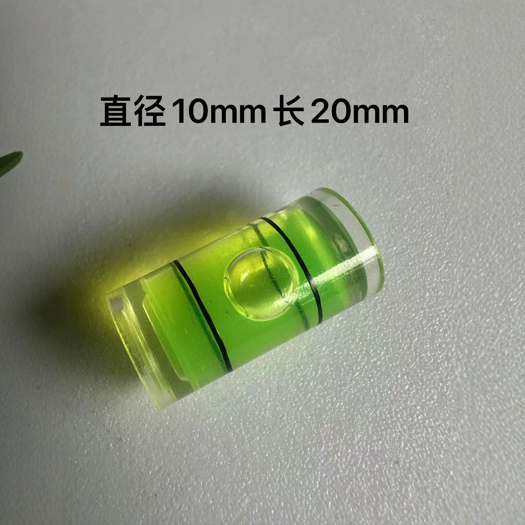 Цилиндрический горизонтальный пузырьковый уровень 10*20, горизонтальный уровень с шариками, фоторамка, измерительный уровень для картин, балансировочный уровень.