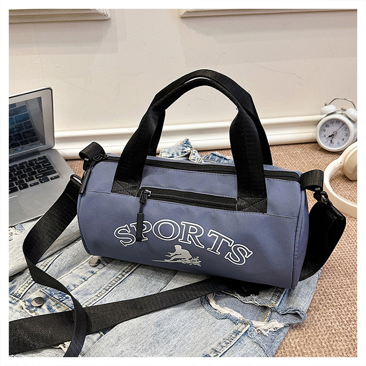 Bolso bandolera de moda bolso casual estilo explosivo para mujer cilindro de un solo hombro 2024 nuevo bolso de almohada portátil simple al por mayor