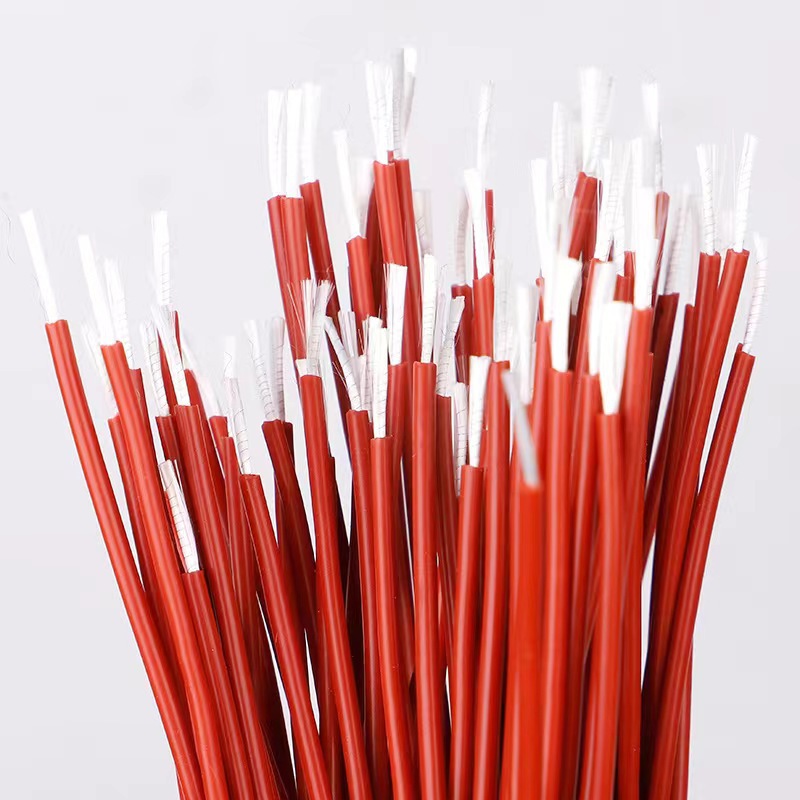 White silicone heating wire manufacturer supplies a large number of customized electric heating wire