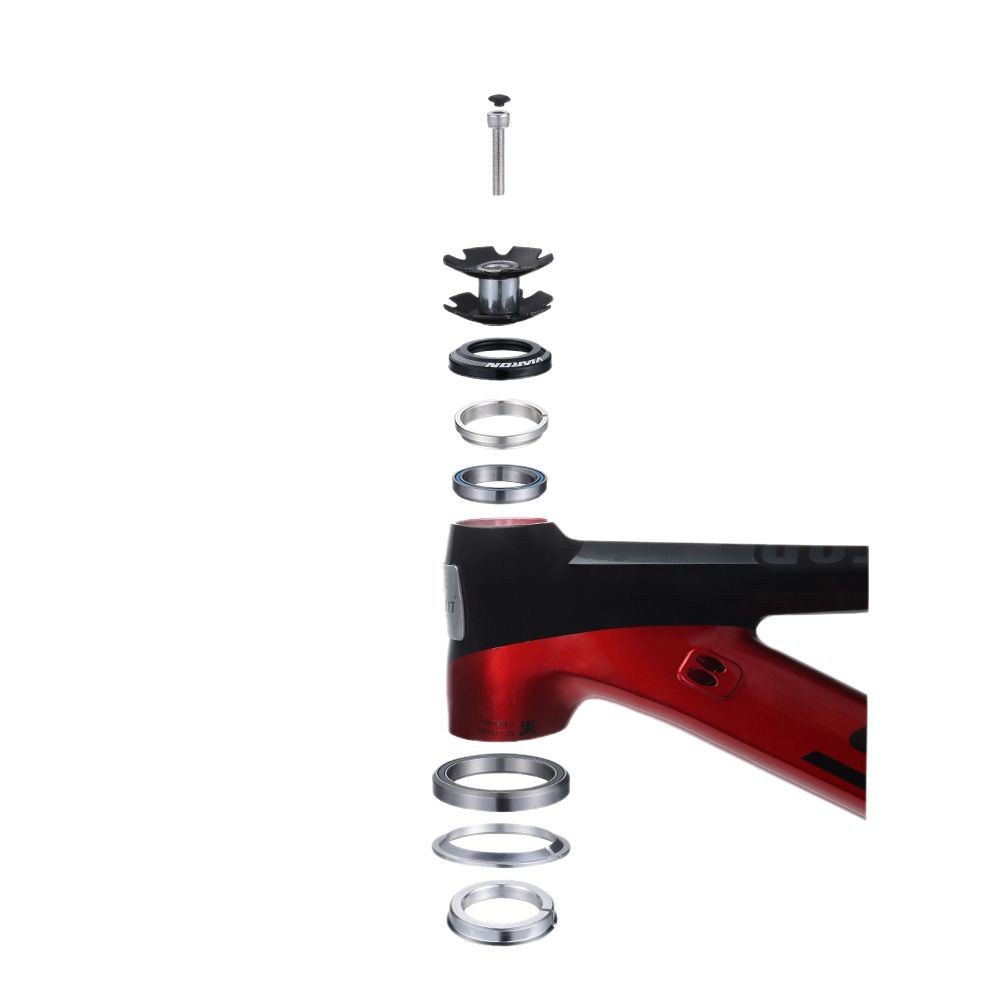 VIARON bicicleta de montaña conjunto 41,8 52mm completo oculto peilin Bowl conjunto bicicleta rodamiento marco Accesorios