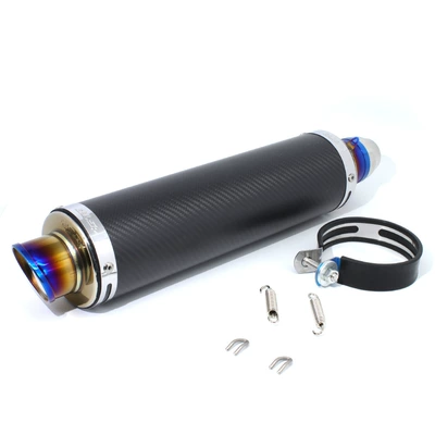 Tail Section NINJA250/R3/R6, Motorcycle exhaust pipe - e-matte-carbon