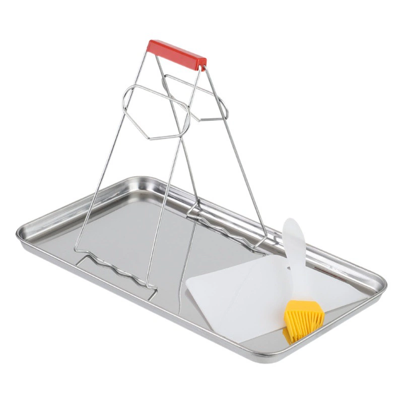 Трансграничная тарелка для пропаривания рисовых рулетов из нержавеющей стали, коммерческая тарелка для холодной кожи, квадратная тарелка, поднос для барбекю, бытовая тарелка с плоским дном, квадратная тарелка