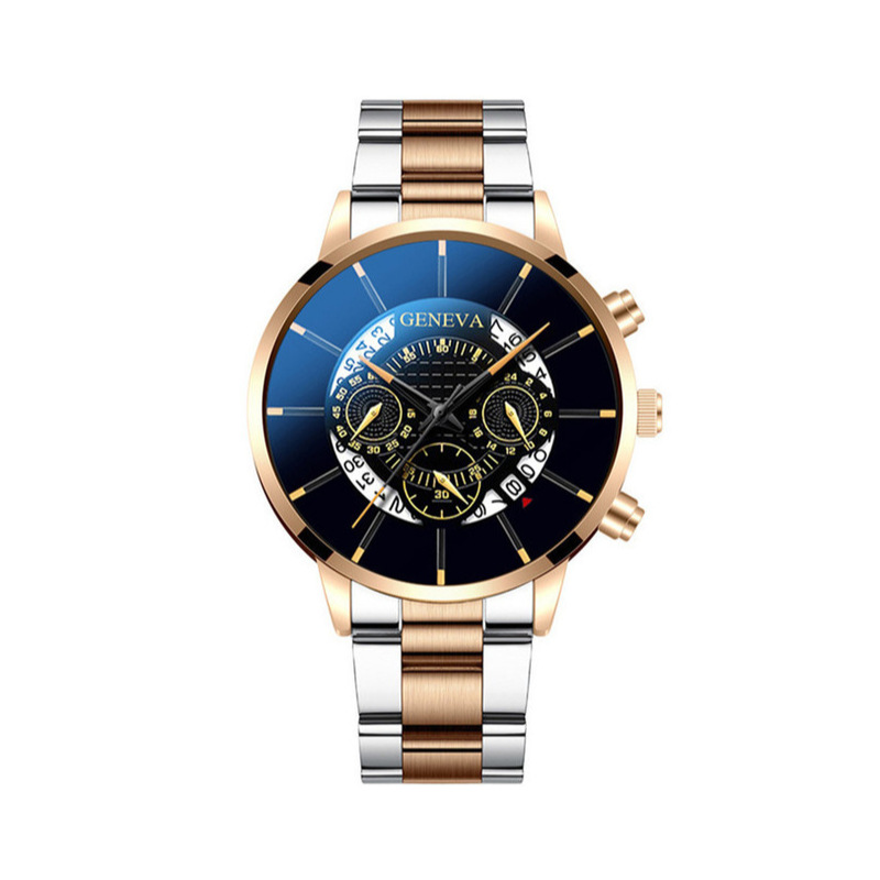 Solid Color Pattern Unisex Gender Casual Style Casual Solid Color Buckle Quartz Men's Watches
