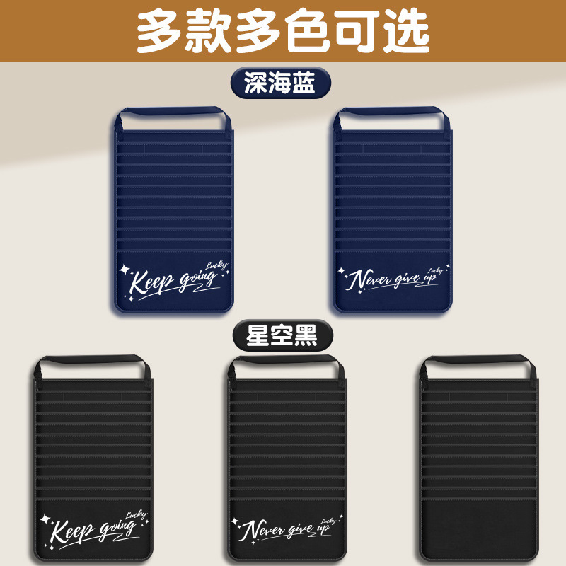挂书袋大容量桌边书袋课桌旁侧面收纳置物书架神器书桌侧边侧挂袋|undefined