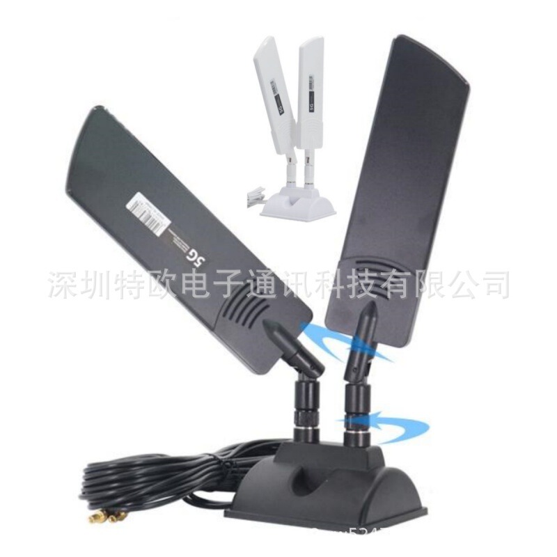 5G CPE Pro router dual antenna 42dbi 5G dual band amplifier external extender magnetic dual antenna