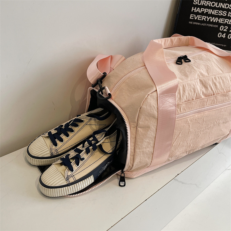 Bolsa de viaje de gran capacidad, ocio, sensación de alta calidad, bolsa de almacenamiento multifuncional expandible, bolsa de viaje de negocios, bolsa de fitness, mochila