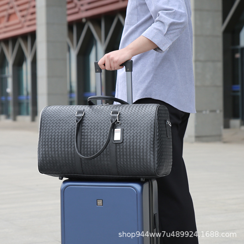 Bolso de mano, bolso de viaje al hombro, bolso de viaje de gran capacidad para hombres y mujeres, viajes de negocios, viajes, fitness, bolso deportivo moderno, bolso de equipaje para cortas distancias