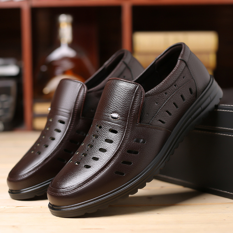 New Style Shoes for Men, British Business Men's Formal Work Trendy Soft-Soled Breathable Casual Shoes for Men
