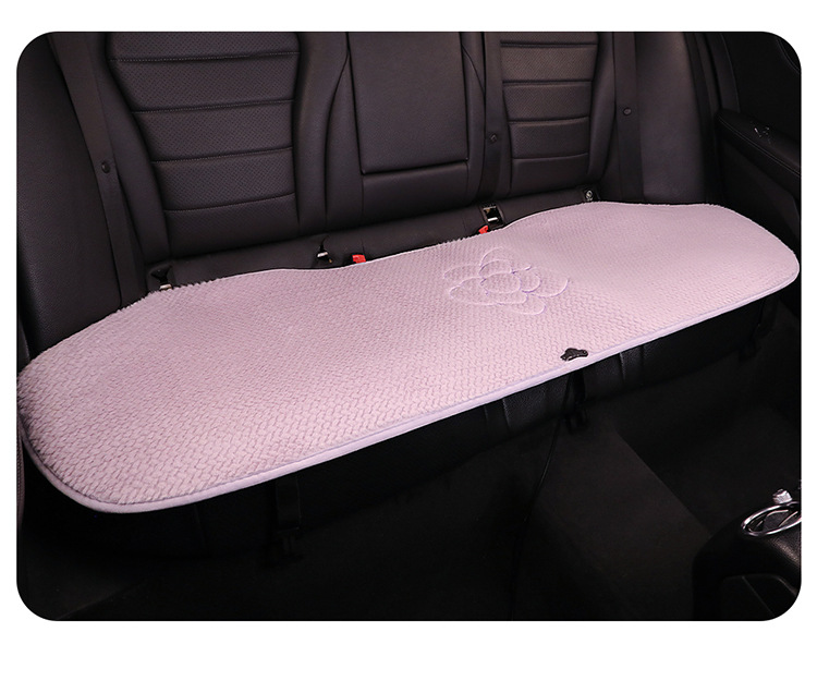 New camellia 12v electric heating car seat cushion USB size car universal single five winter plush cushion