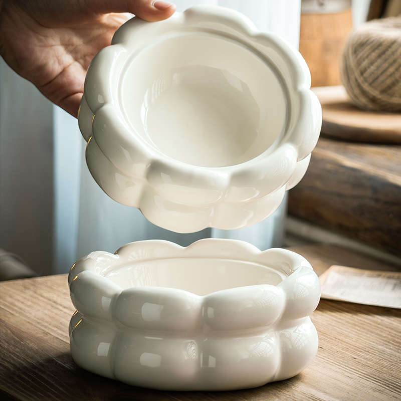 Jabonera de cerámica vintage multiusos, vajilla para el hogar, plato para frutas, tarro de almacenamiento, cenicero para sala de estar, adorno de escritorio, venta al por mayor