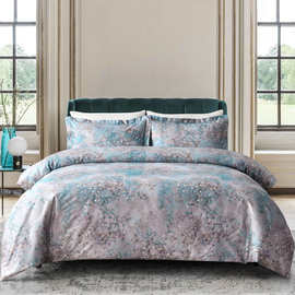 轻影 cosheen可欣匹马棉轻奢贡缎四件套件