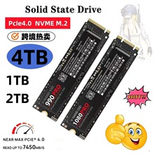 跨境SSD固态硬盘NVMe  M.2ssd 990PRO1080pro扩容升级1TB2TB4TB
