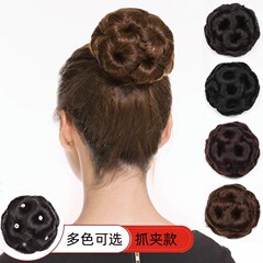 卸売ウィッグ、九花ヘア、包頭花プレート、ヘアピン、ボールヘッドウィッグ、ヘアアクセサリー、レイジーバドヘッド
