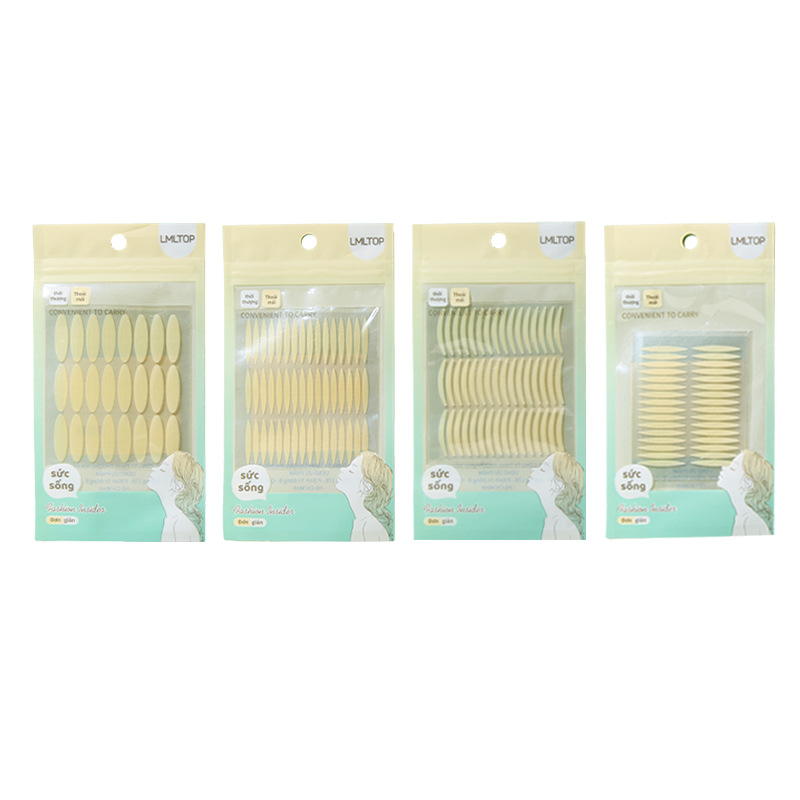 LMLTOP transfronterizo exclusivamente para pegatinas de doble párpado mate VN 48 pares de pegatinas de belleza invisibles naturales A489