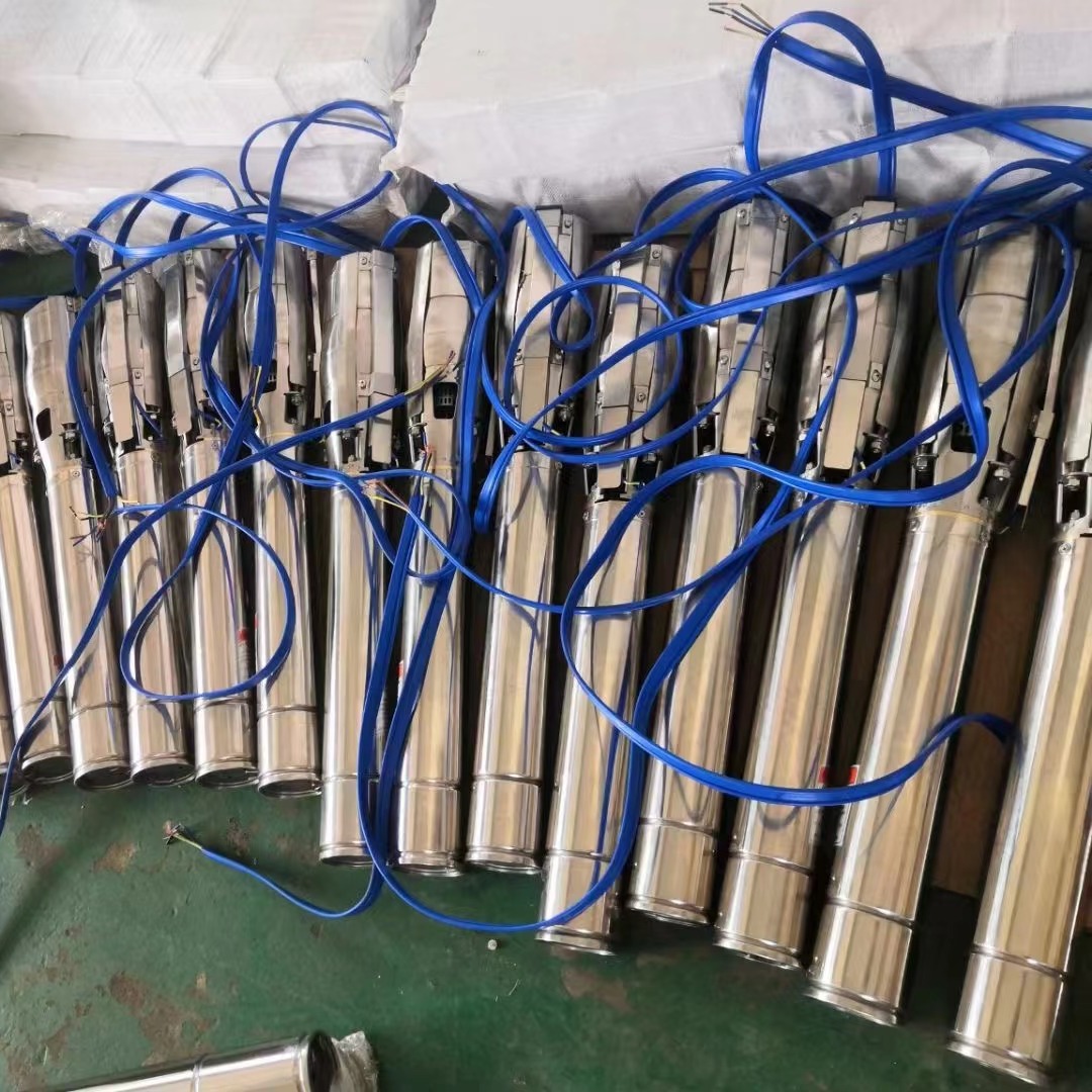 Fabricante de bombas de pozo profundo de acero inoxidable QJ suministro directo modificación de suministro de agua de pozo profundo bomba sumergible de pozo profundo solar bomba de agua de alto elevación
