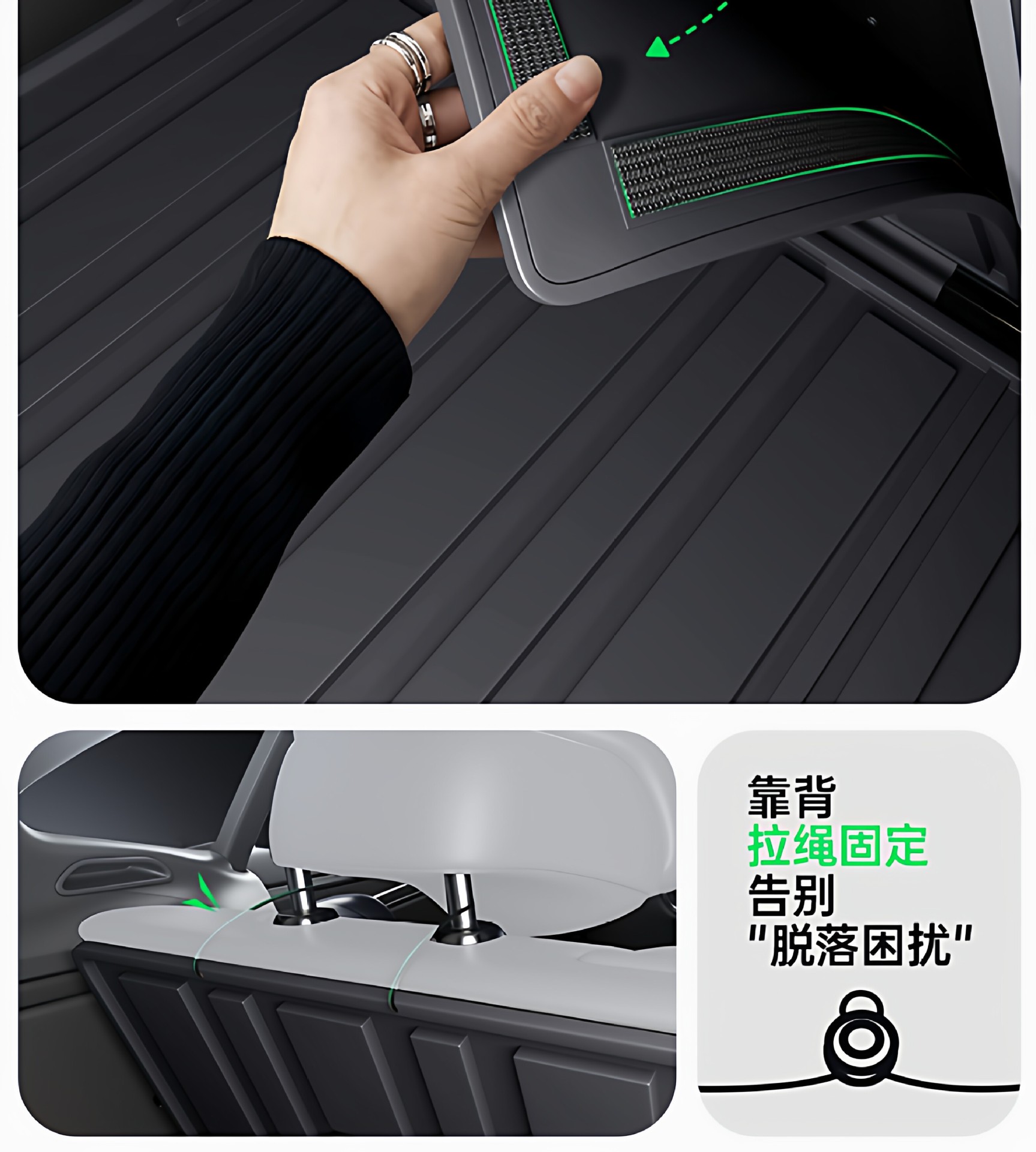 Suitable for 26 Models of Song Ultra Ev Trunk Mats, Tpe Byd Integrated Trunk Mat Modification Accessories