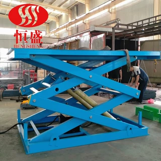 固定升降机电动液压卸货梯地藏式剪叉升降平台上货剪叉升降机