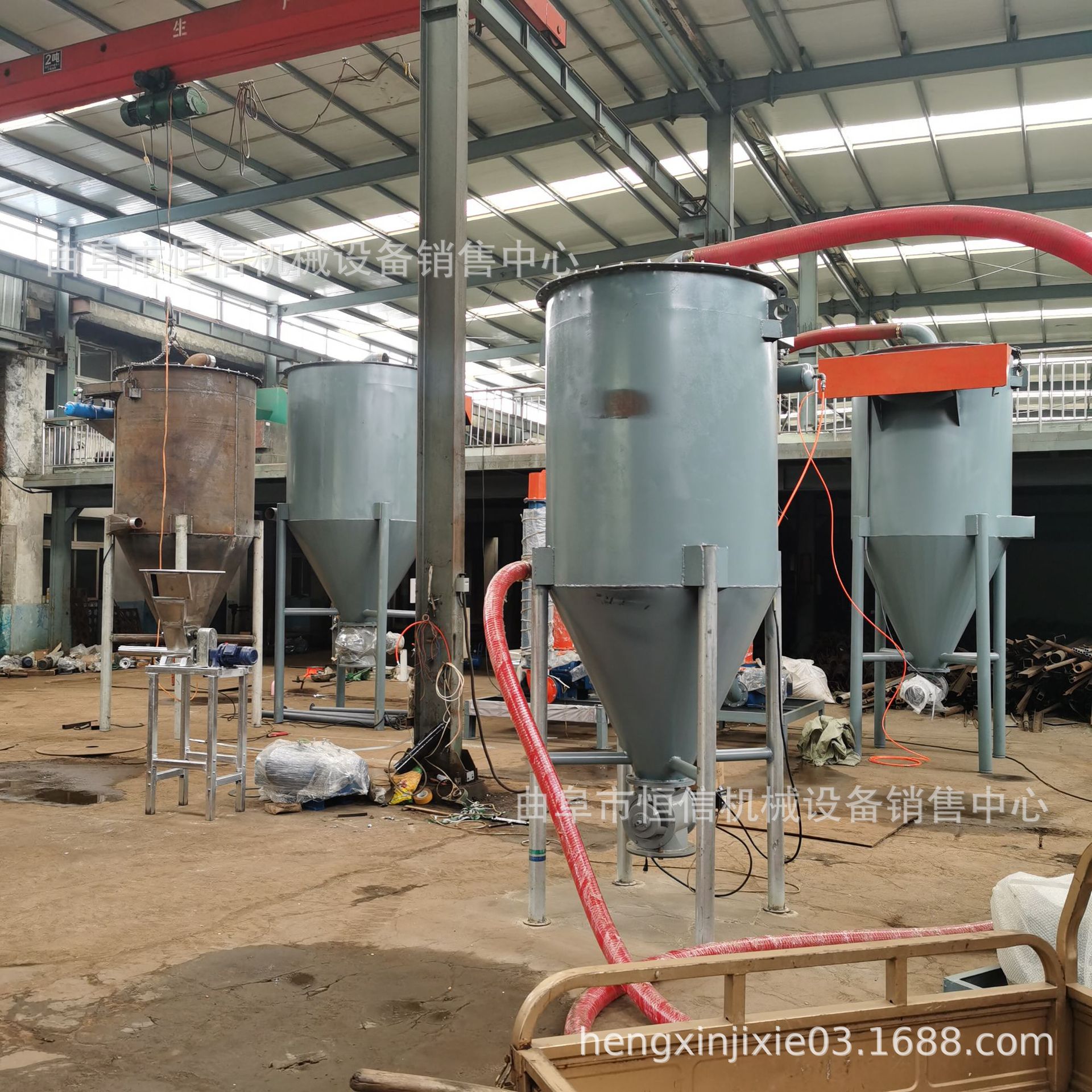 2021新型火车厢卸粉气力吸灰机 圆筒库水泥粉装罐车气力吸灰机