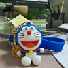 Keychain suitable for men and women, backpack accessory, brand pendant, transport, doll, Doraemon, internet celebrity