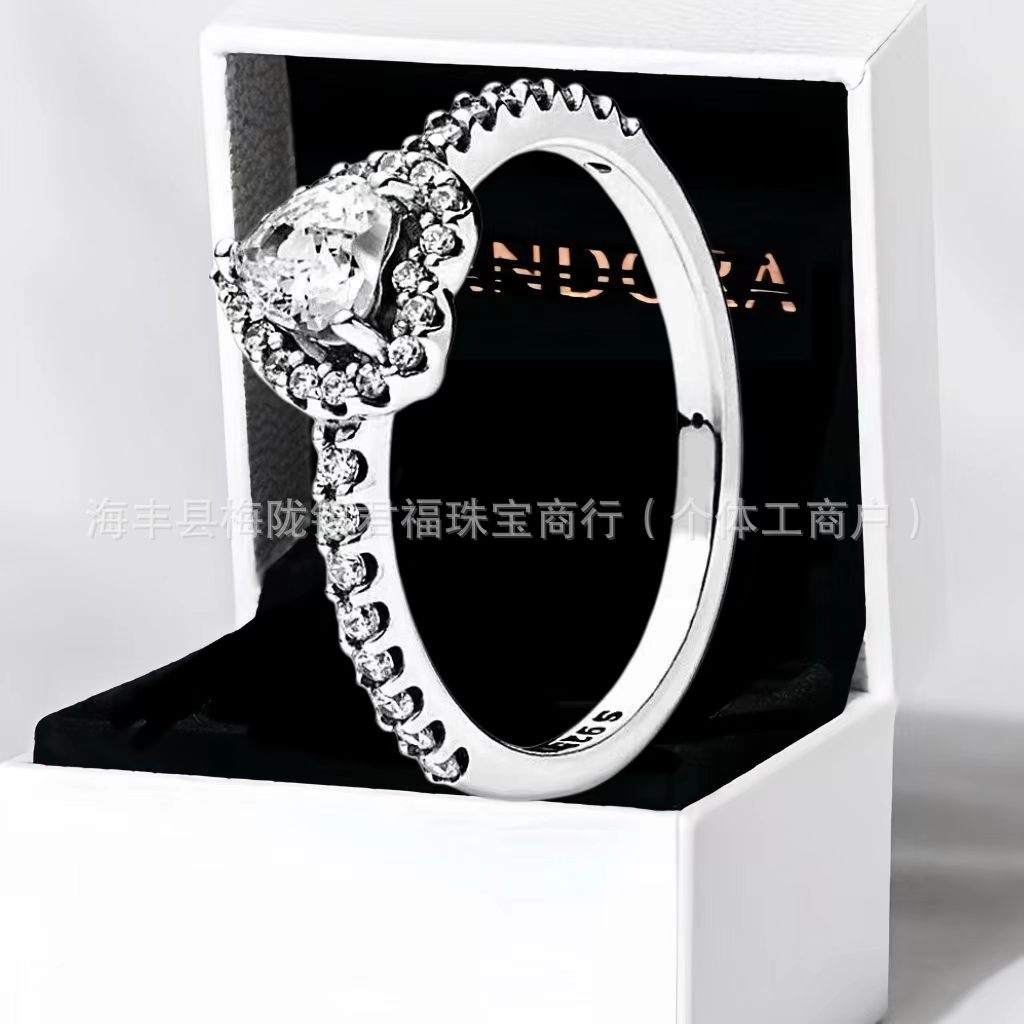 Other Ring Silver Heart Stone Silver