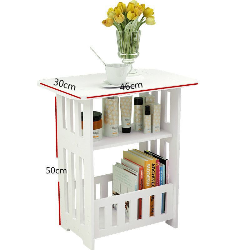 Moderno y simple mesa de cabecera nórdica, armario de dormitorio, pequeño armario junto a la cama, simple sala de estar, mesa cuadrada creativa