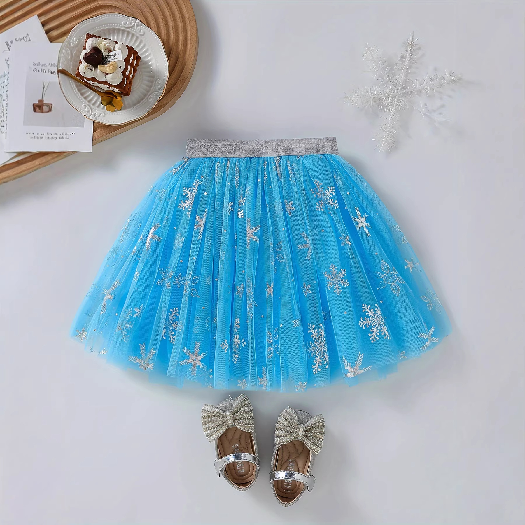 2026 niñas falda de cinturón de la luna estrella de los niños piezas de pastel de primavera y otoño falda corta encantadora bebé