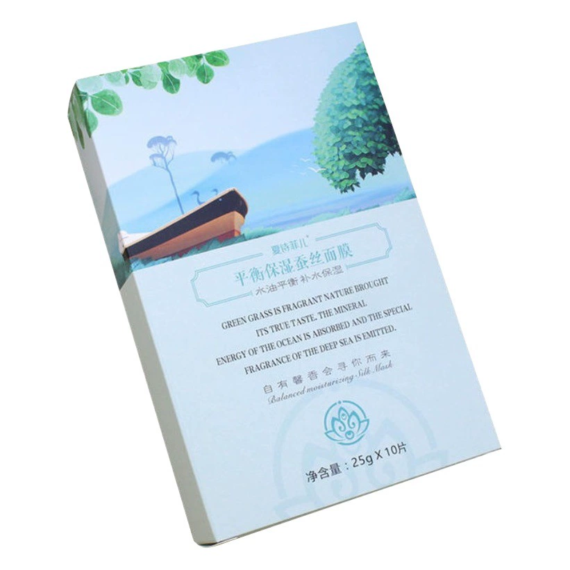 Серебряная Карточка Косметика Коробка Цвета Упаковки Уход За Кормой Золотая Карта Маска Коробка Медицины Продукты Здоровья Бумажная Коробка Еда Маска Золото и серебро