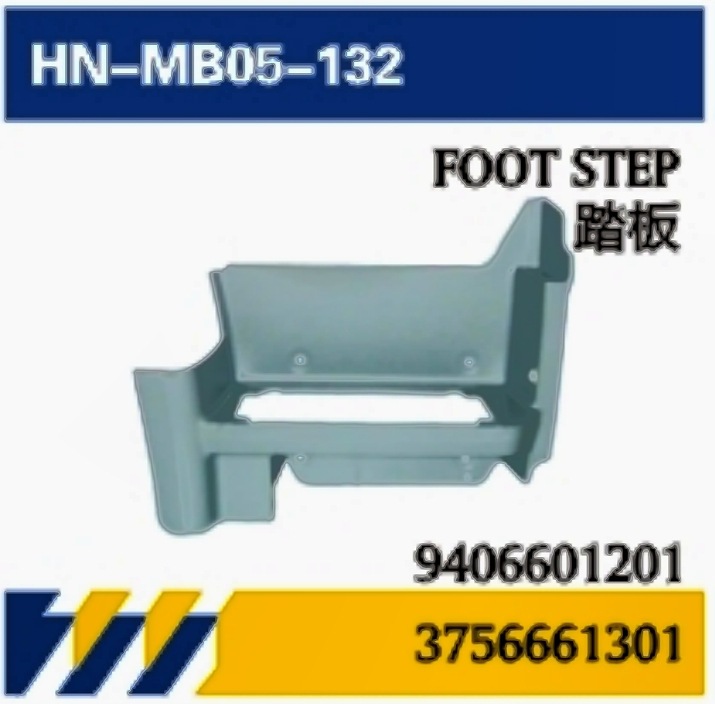 Accesorios de placa de acabado para camiones Mercedes-Benz AXOR hervidor de agua / cilindro vacío / cubierta de ventilador / guardabarros / soporte de pedal