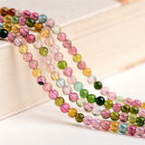 Натуральные турмалиновые бусины, турмалиновое украшение-шарик, кольцо, аксессуары, 7A, оптовые продажи