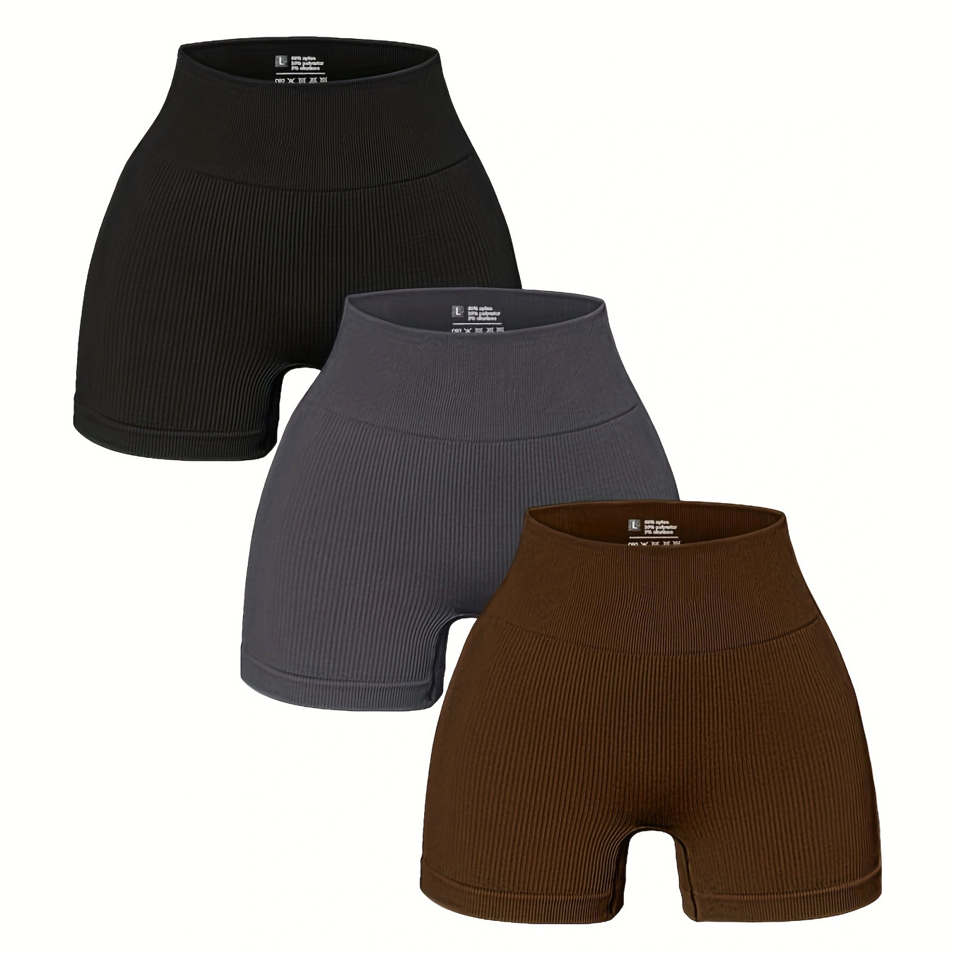 Simple Style Sport Style Solid Color Nylon Active Bottoms Leggings display picture 1