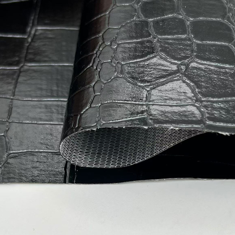 Cuero de cocodrilo brillante PVC tacones altos punta antipatada caja de joyería negro álbum de fotos caja de regalo embalaje de cuero