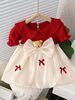 Skirt girl's, children's summer clothing, dress, small princess costume, 0-1-2-4 years, western style