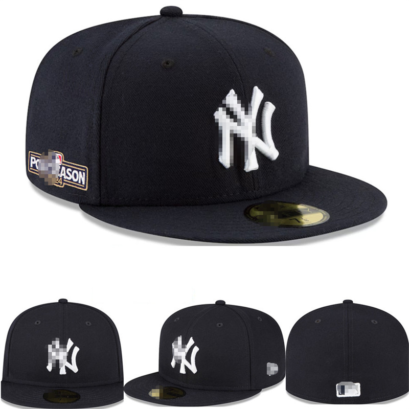 Sombrero de clase AA de alta calidad nueva gorra cerrada MLB gorra de béisbol para hombres y mujeres gorro bordado protector solar para exteriores