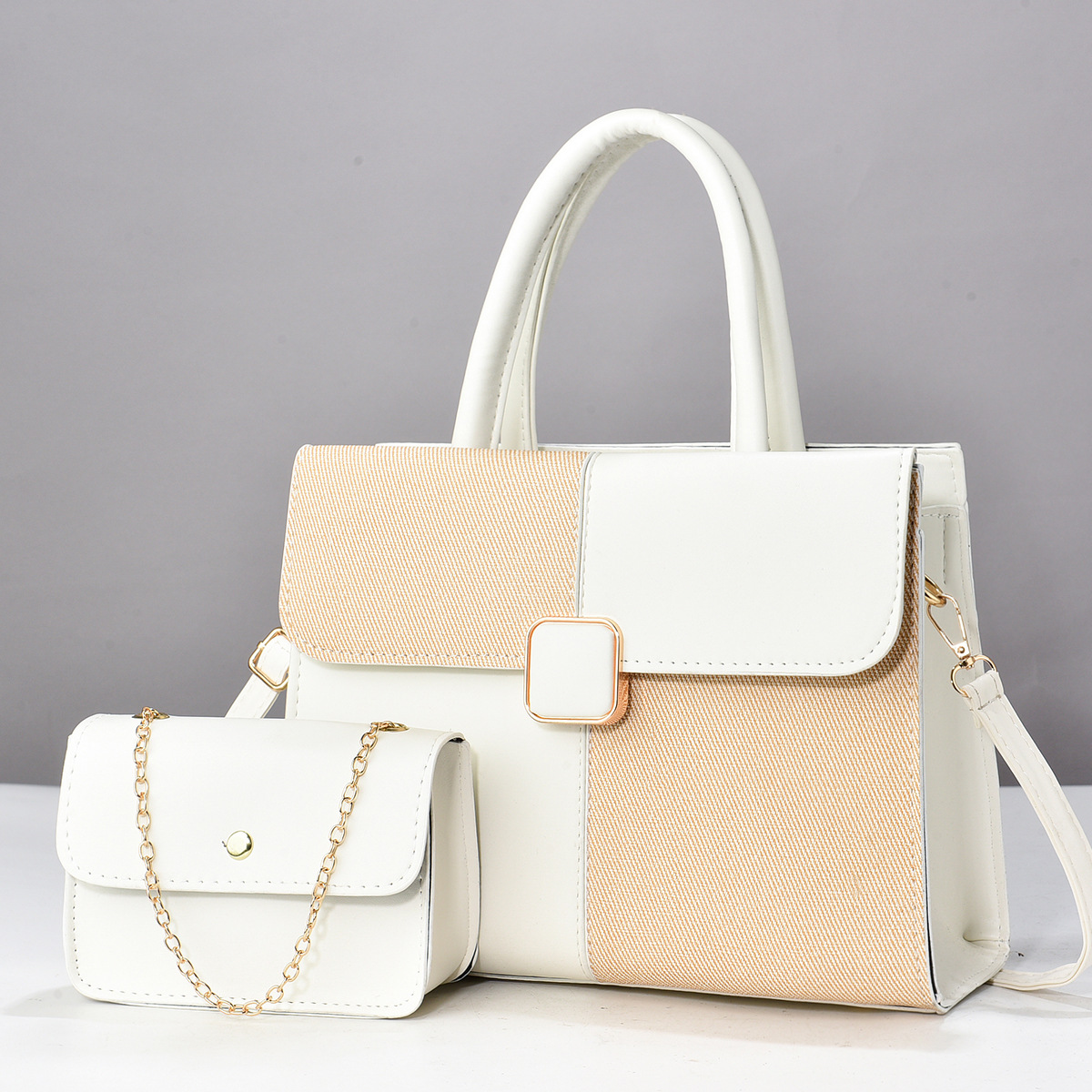 Temperamento bolso de mujer bolso de hombro todo fósforo nuevo bolso grande versión coreana del bolso de mensajero de primavera y verano de las mujeres de moda