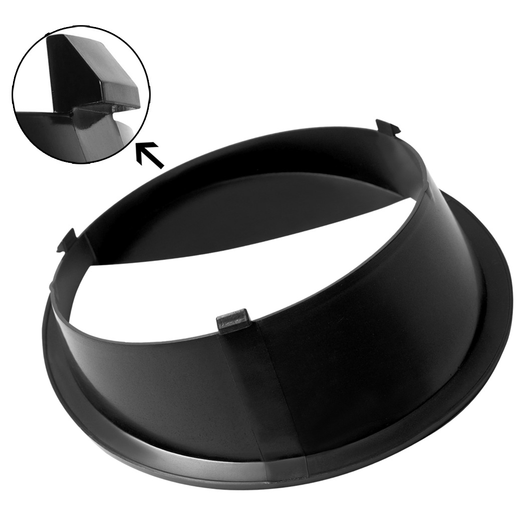 Suitable for 2007-2017 Jeep Wrangler Bird Shape Black Eyebrow Modification Factory Wholesale