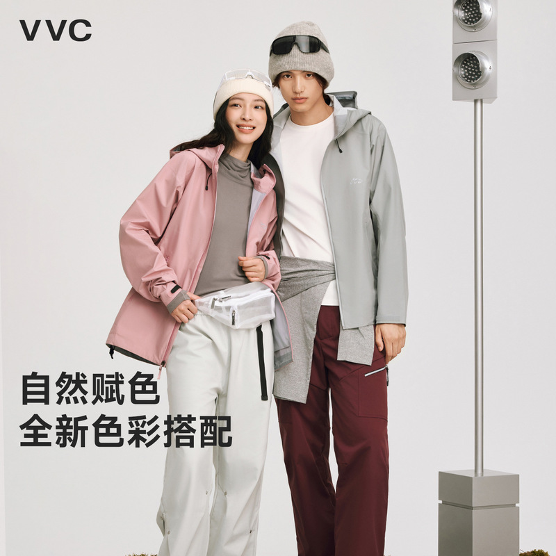 VVC御风·风行者单冲冲锋衣VTA5S541三合一登山服防风防水保暖户|undefined