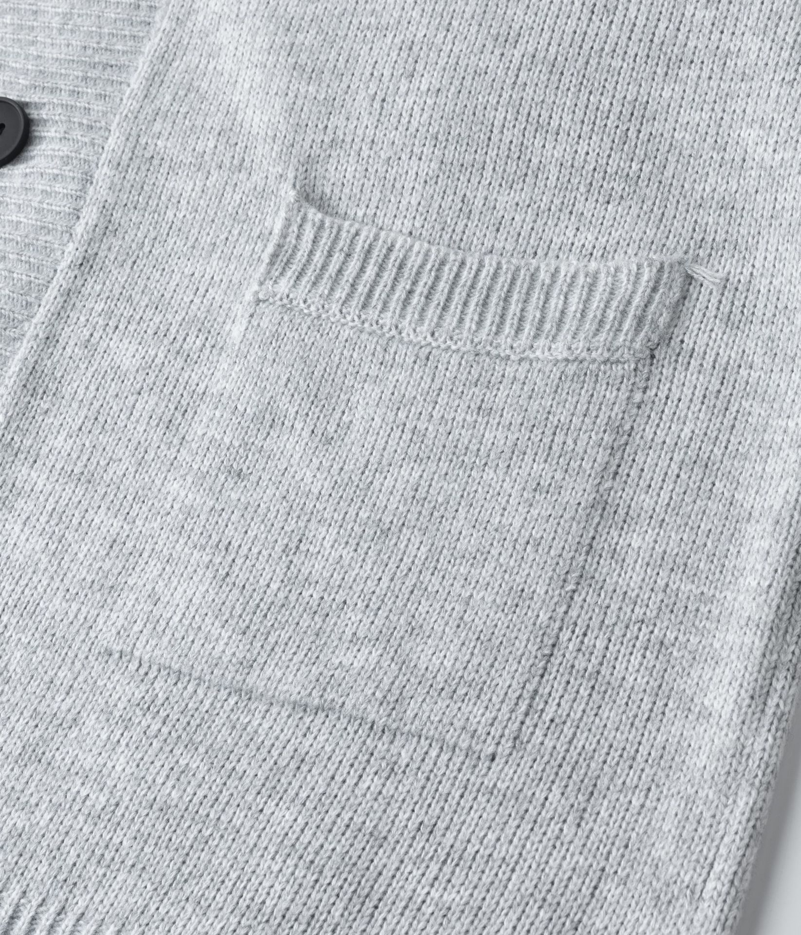 Men's Knit Cardigan Long Sleeve V-Neck Pocket Sweater Fall Winter Casual Coat Fashionable Overshirt Fashion Trends_viptrois.com