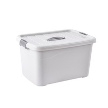 pp食品級塑料加厚手提保鮮盒大號透明長方形冰箱密封收納盒帶蓋