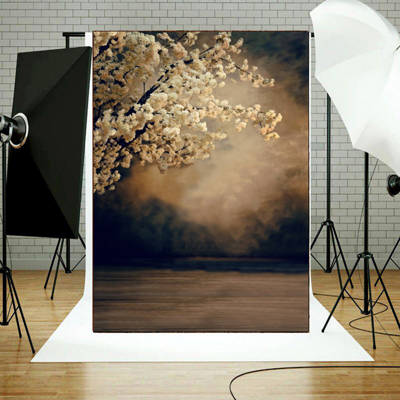 Wholesale Amazon Vintage Oil Painting Wood Board Brick Wall Indoor Style Photography Photo Shooting Vinyl Background Cloth
