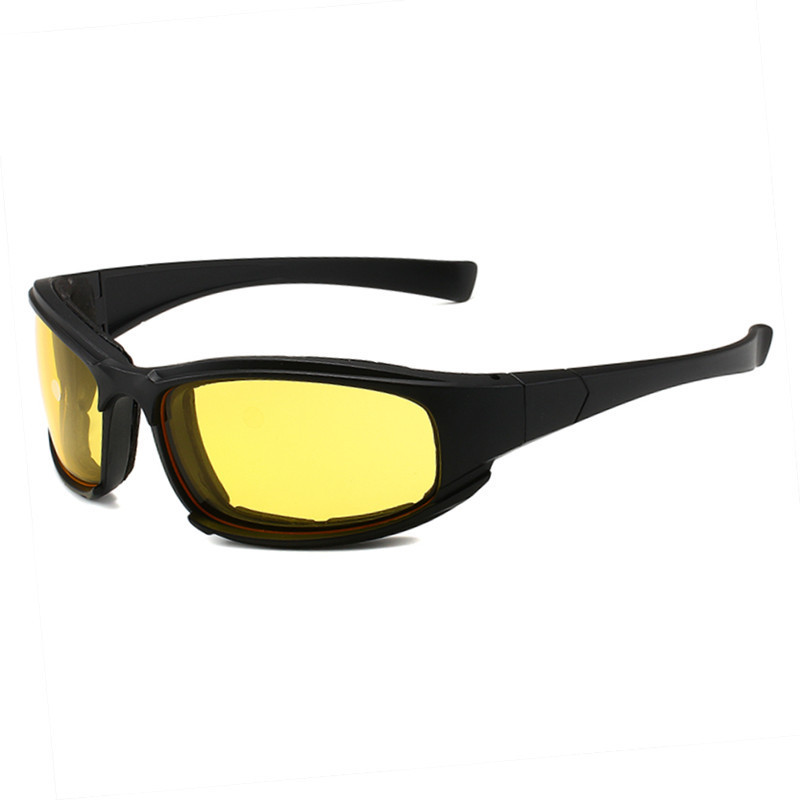Gafas Tácticas de Protección de PC Anti-impacto para Ciclismo
